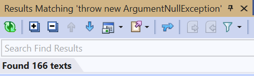 ReSharper Search Anywhere Findinds